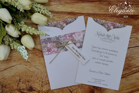 828 Elegance Davetiye