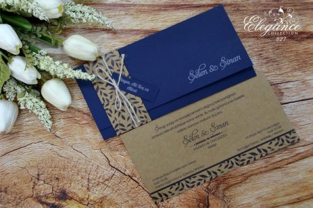 827 Elegance Davetiye